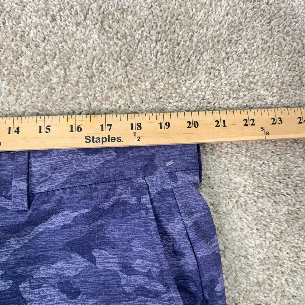 Vineyard Vines Shorts Mens 38 Performance Breaker Purple Camo Stretch EUC